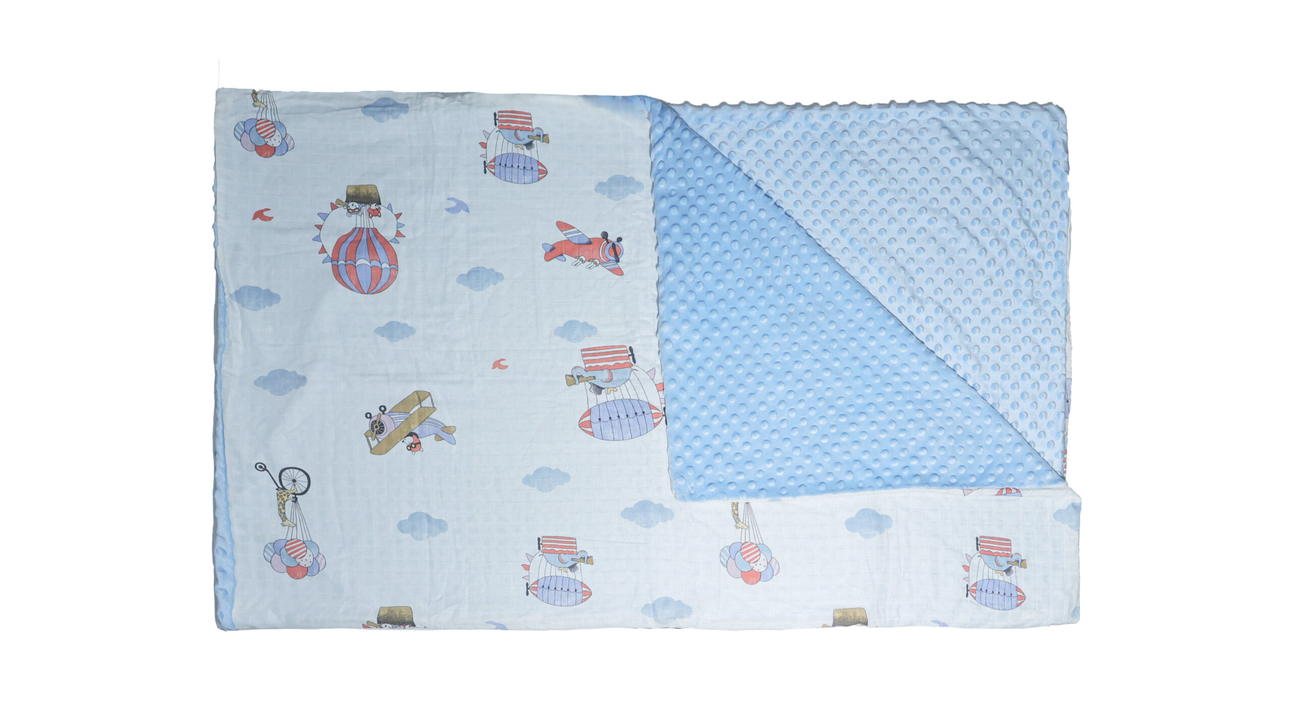 COTTON-VELVET DOUBLE FACE BABY BLANKET BNBB0616023 - Image 6