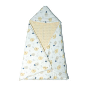 COTTON-VELVET DOUBLE FACE SWADDLE BLANKET BNHSB251009001