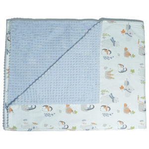 COTTON-VELVET DOUBLE FACE BABY BLANKET BNBB0616022