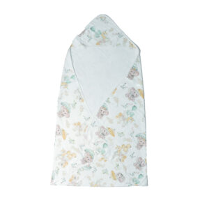 COTTON-BAMBOO HOODIE SWADDLE BLANKET BNSB251009018