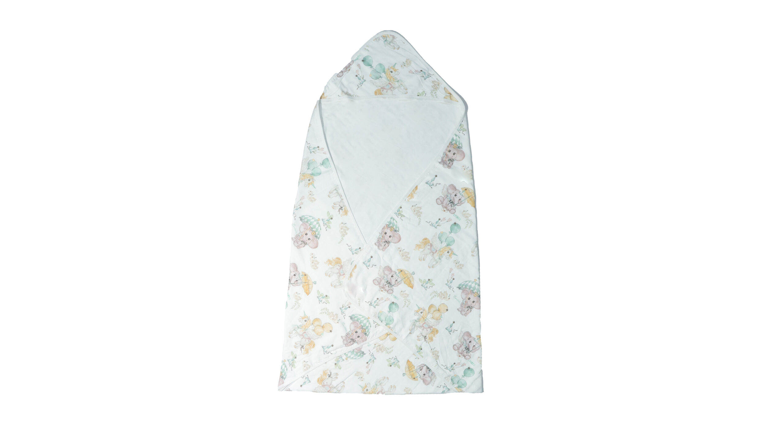 COTTON-BAMBOO HOODIE SWADDLE BLANKET BNSB251009018
